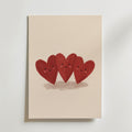 Heart Friends Poster – canvas utan passepartout