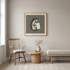 Bathroom Hedgehog Poster – i rum 3