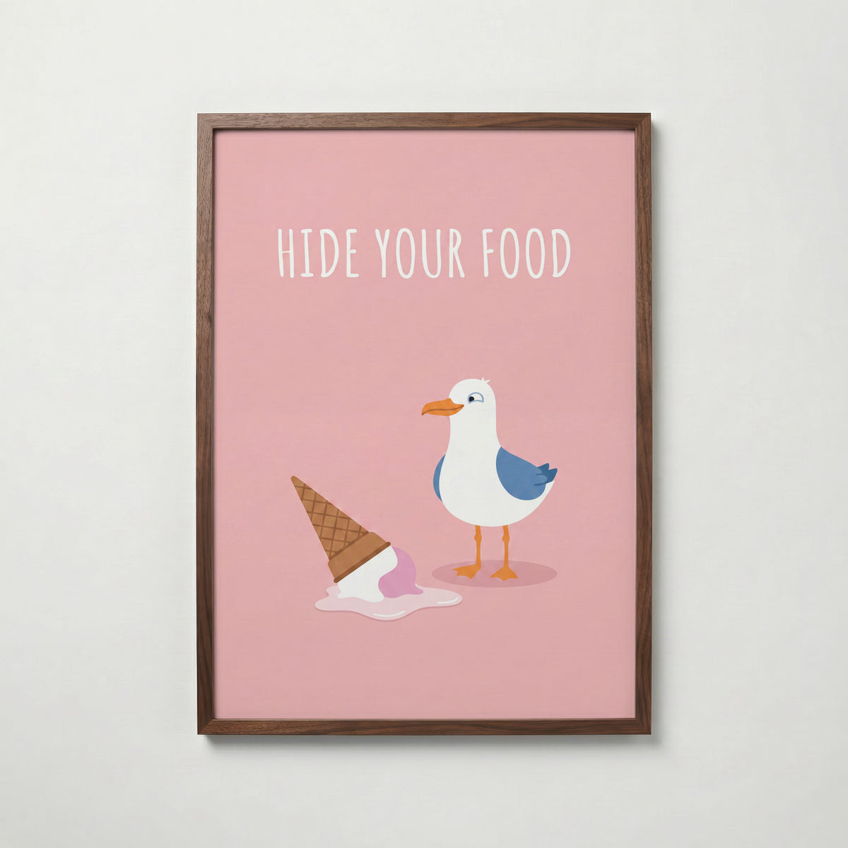 Hide Your Food Poster – valnötsram