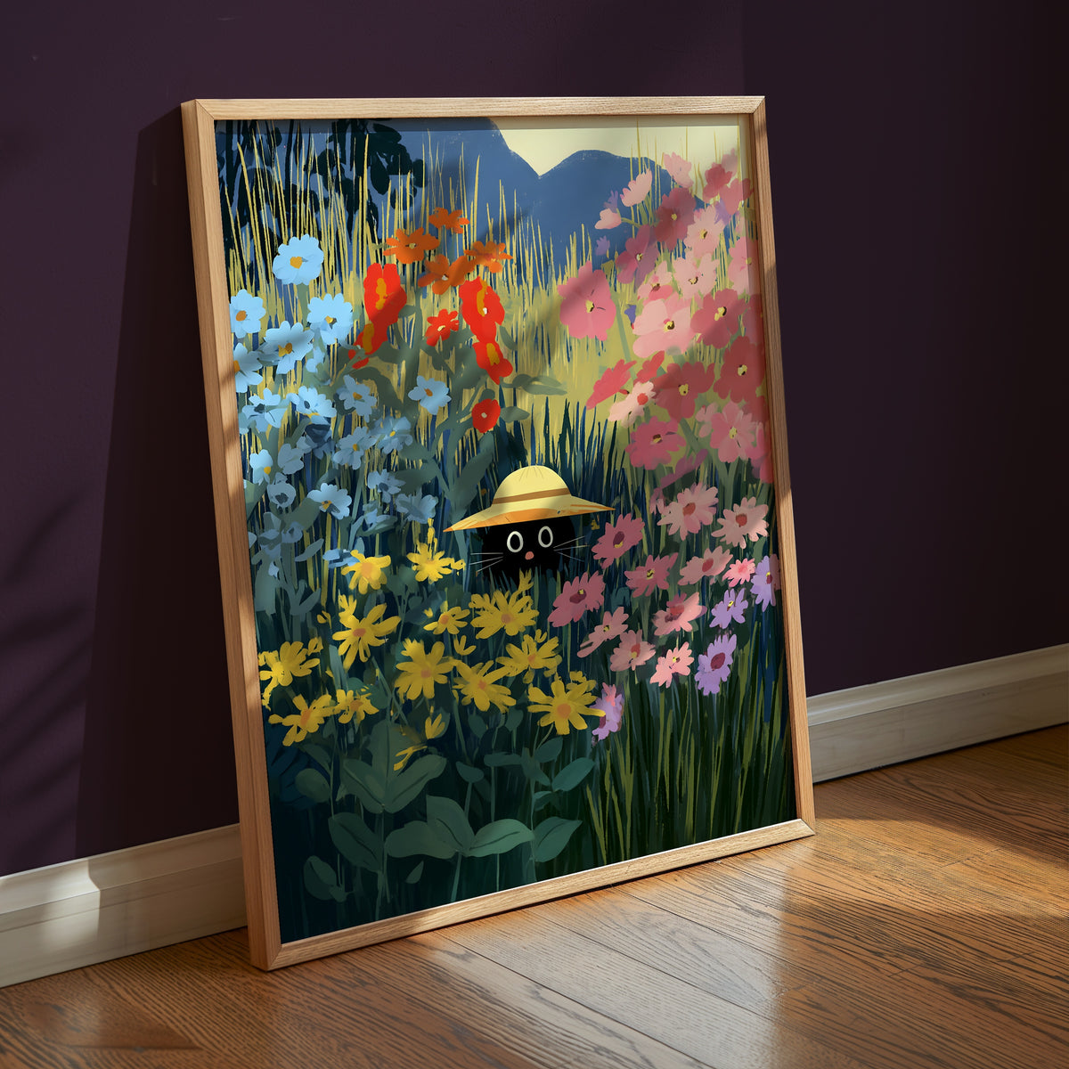 Hidden Meadow Explorer Poster room view 2