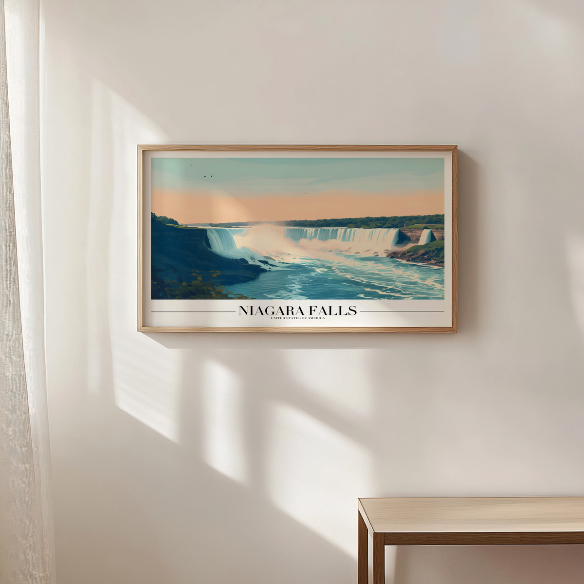 Niagara Falls No.2 poster visad rakt fram – Bozetto affisch i hög tryckkvalitet i hög tryckkvalitet