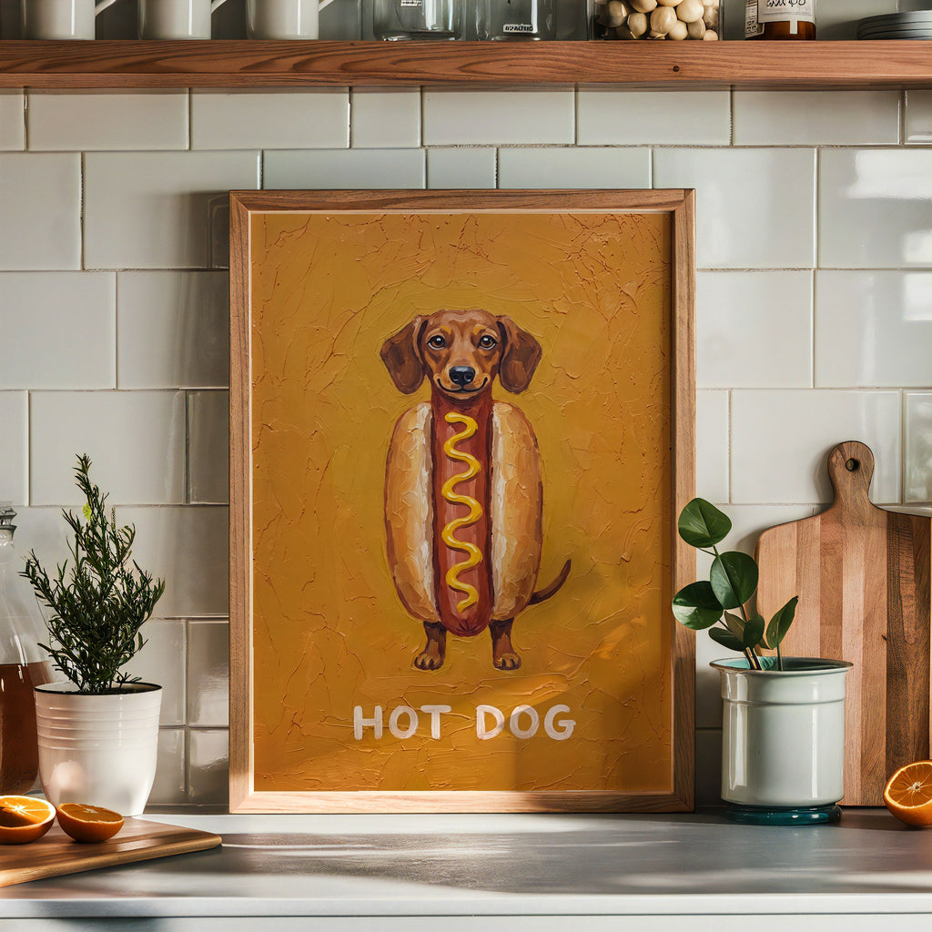 Hot Dog Poster – i rum 2