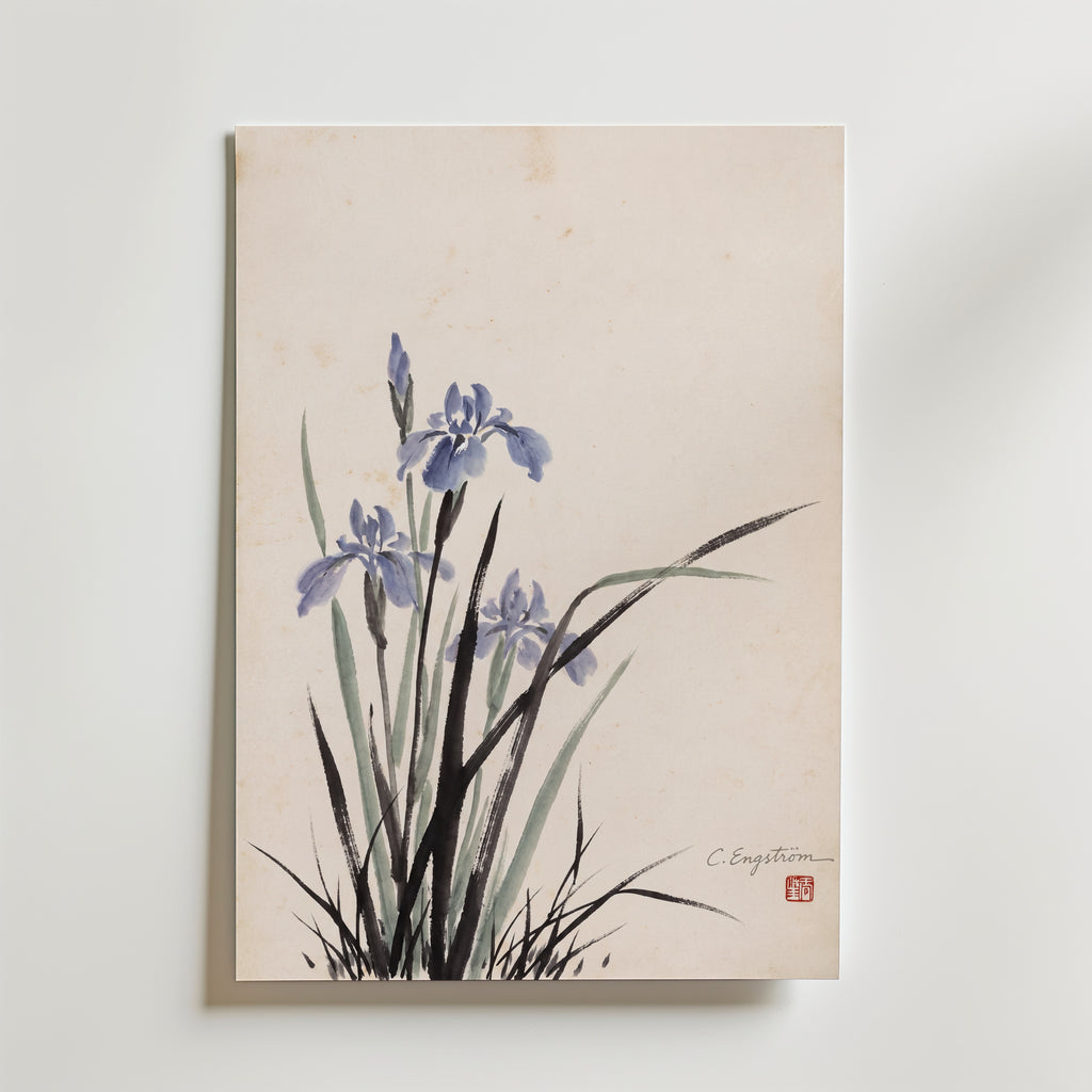 Iris By Caroline Engström – canvas utan passepartout