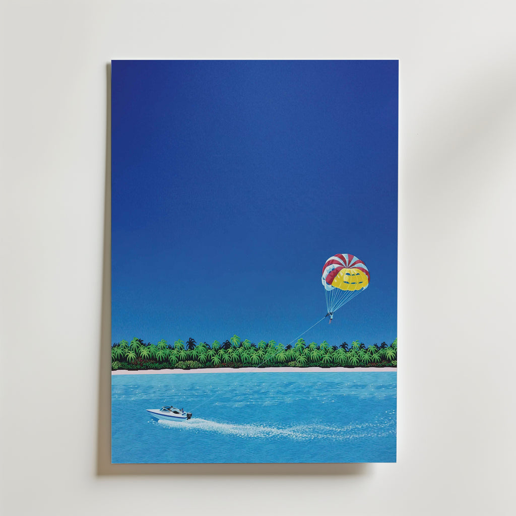 Hiroshi Nagai Island Parasail utan passepartout