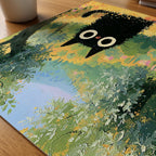 Under Blomsterträdet Poster – närbild på papper
