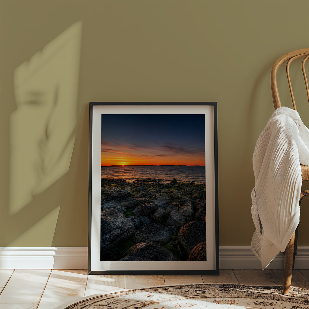 Lilleby Strand poster i stilrent hem med modern inredning – köp enkelt hos Bozetto