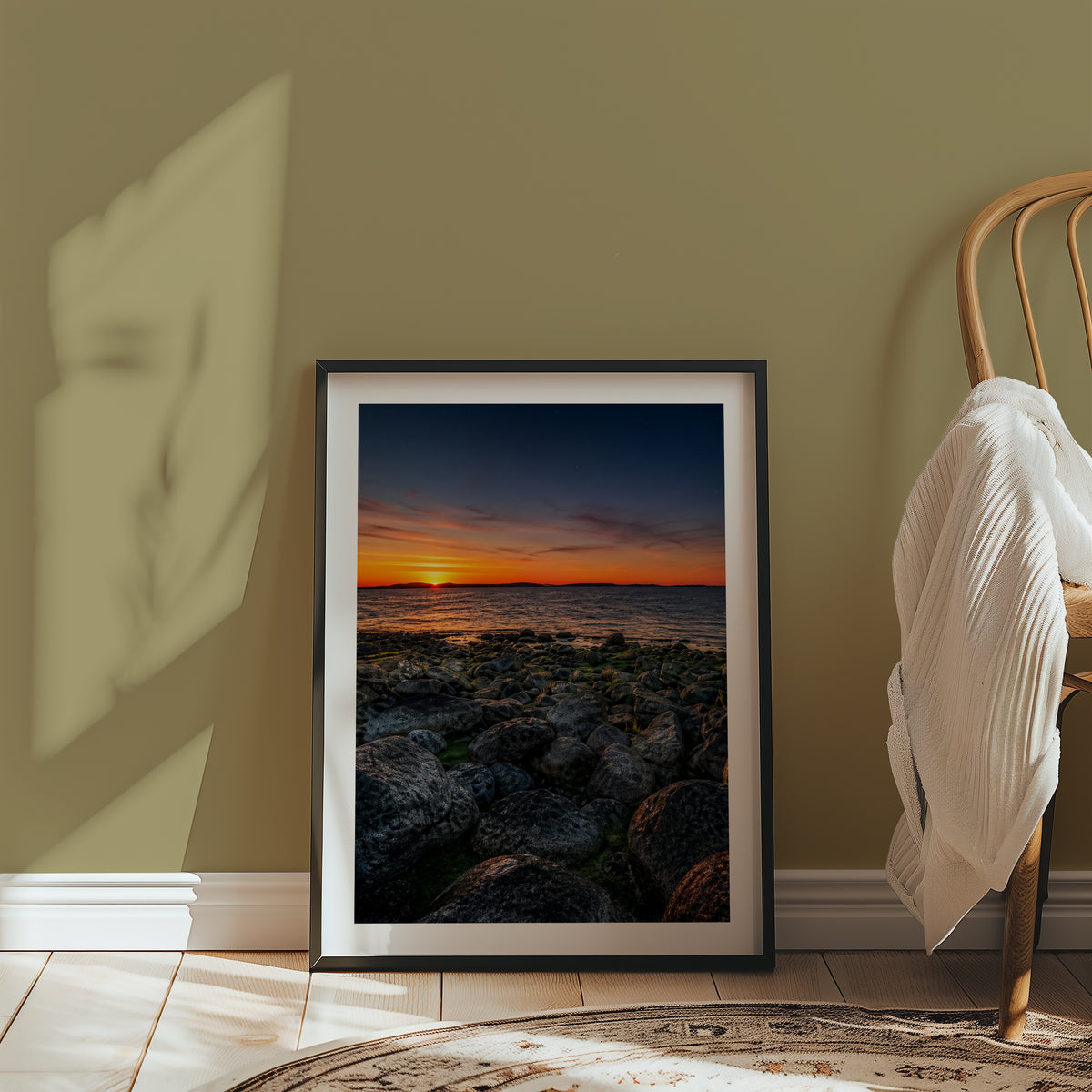 Lilleby Strand poster i stilrent hem med modern inredning – köp enkelt hos Bozetto