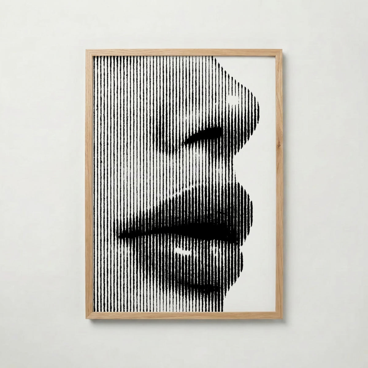 Line Portrait Poster – ekram