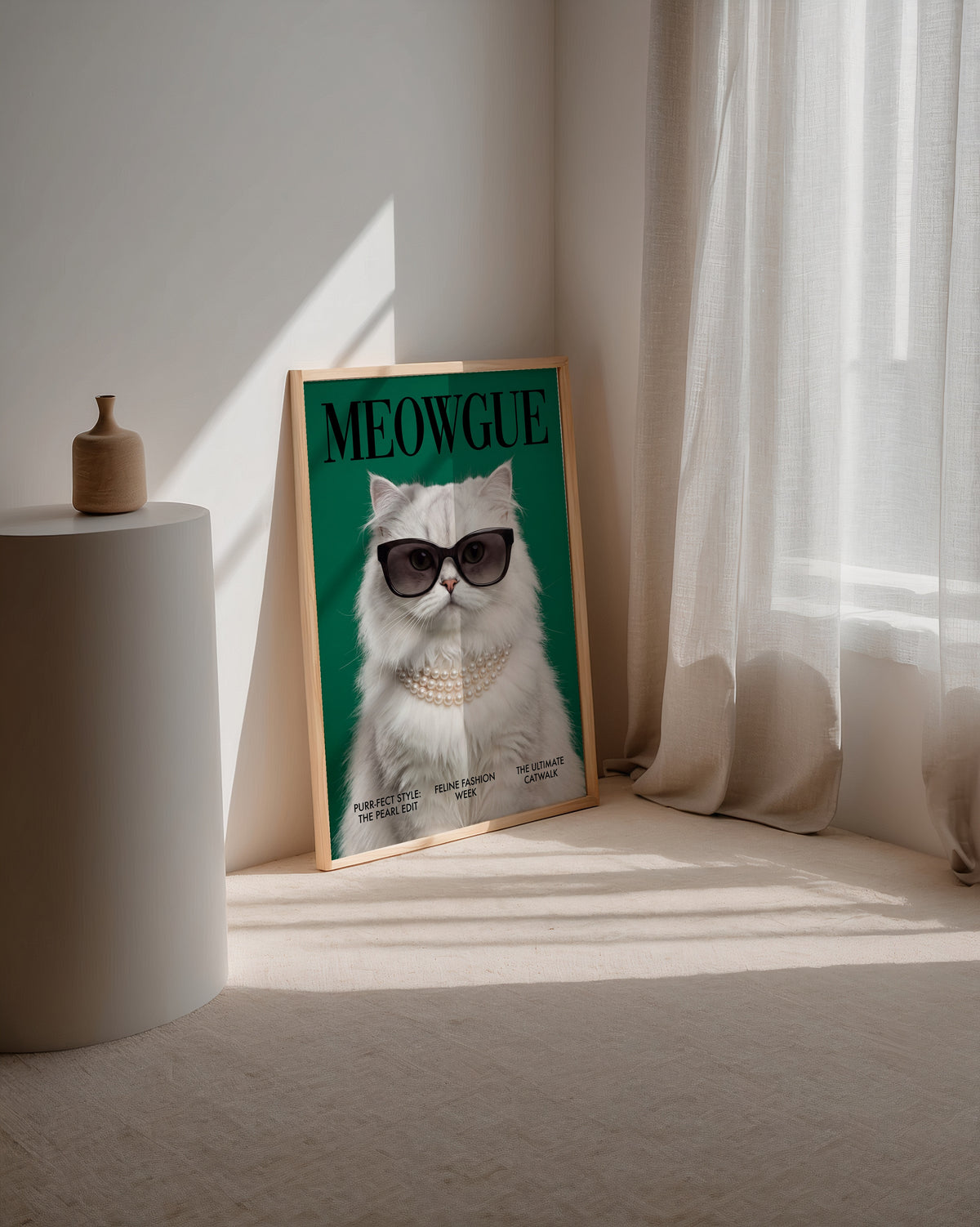 Meowgue Poster – i rum 1