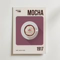 Mocha Poster – canvas utan passepartout