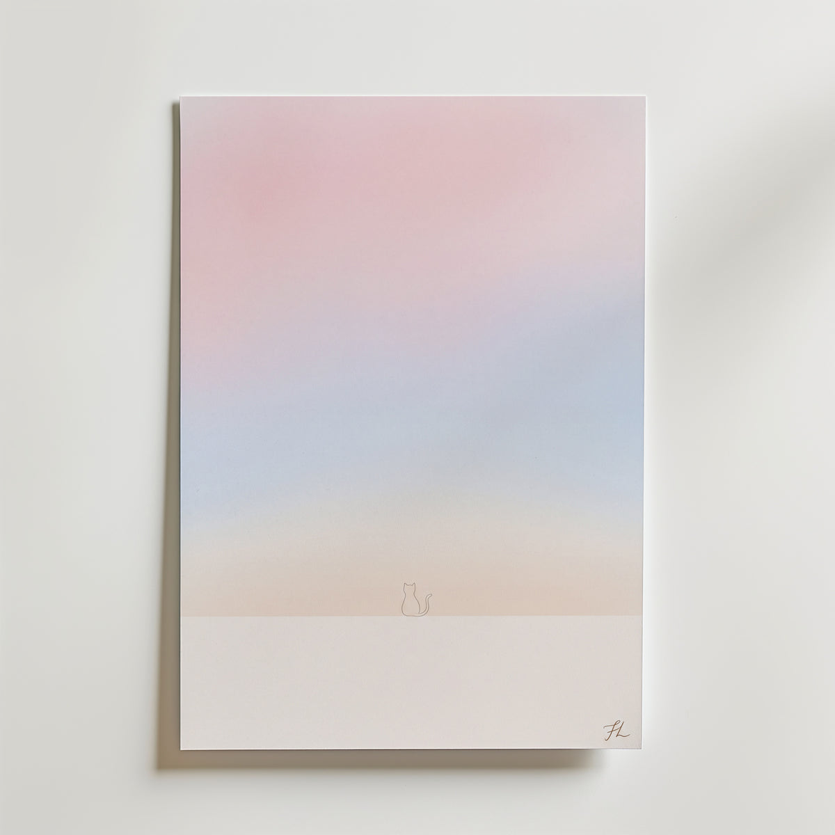 Freja Lund – Morgenlys – canvas utan passepartout