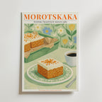 Morotskaka – stilfullt konsttryck från Bozetto, tryckt på matt finpapper i hög tryckkvalitet