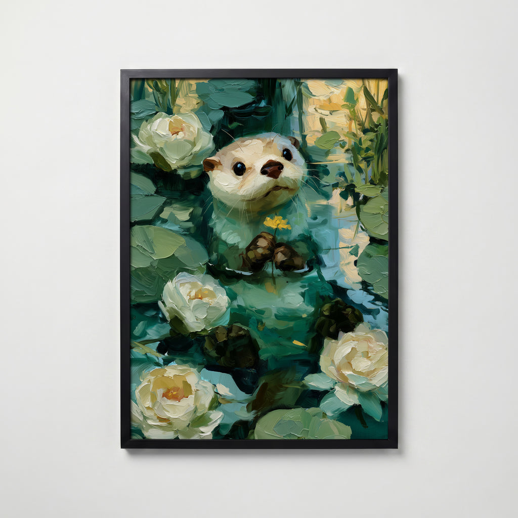 River Otter – svart ram