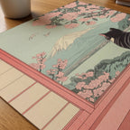 Peaceful Blossom View poster paper_desk på skrivbord – Bozetto