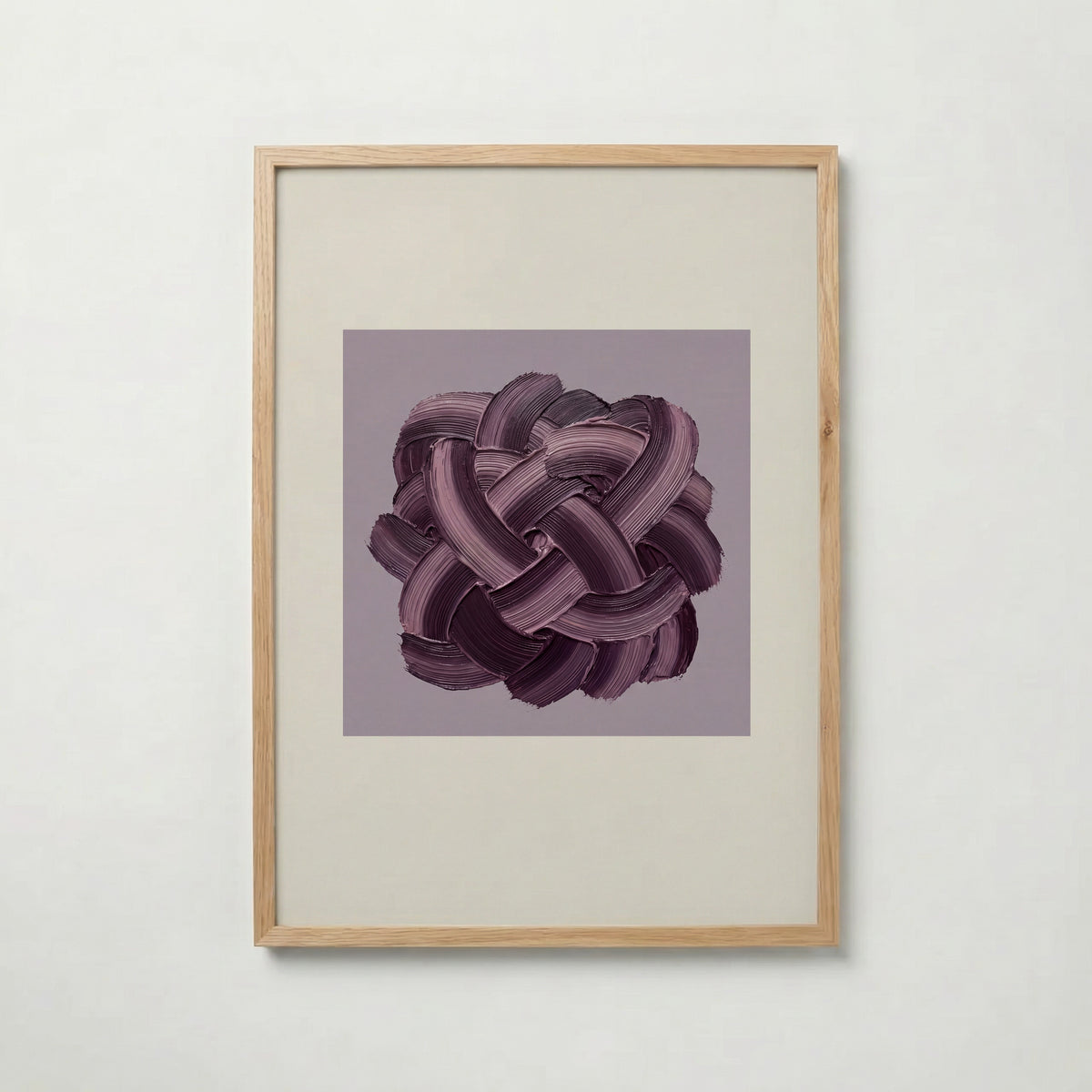 Plum Knot Poster – ekram