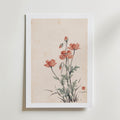 Poppies By Caroline Engström – med passepartout