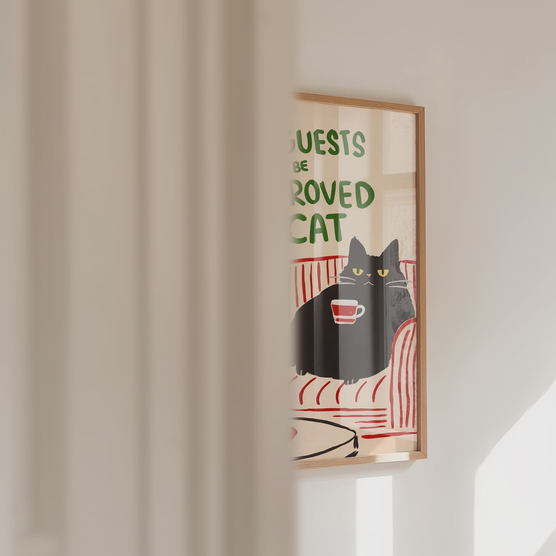 Approved by the Cat Poster – väggvideo