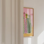 Colorful Cat Lineup Poster – väggvideo
