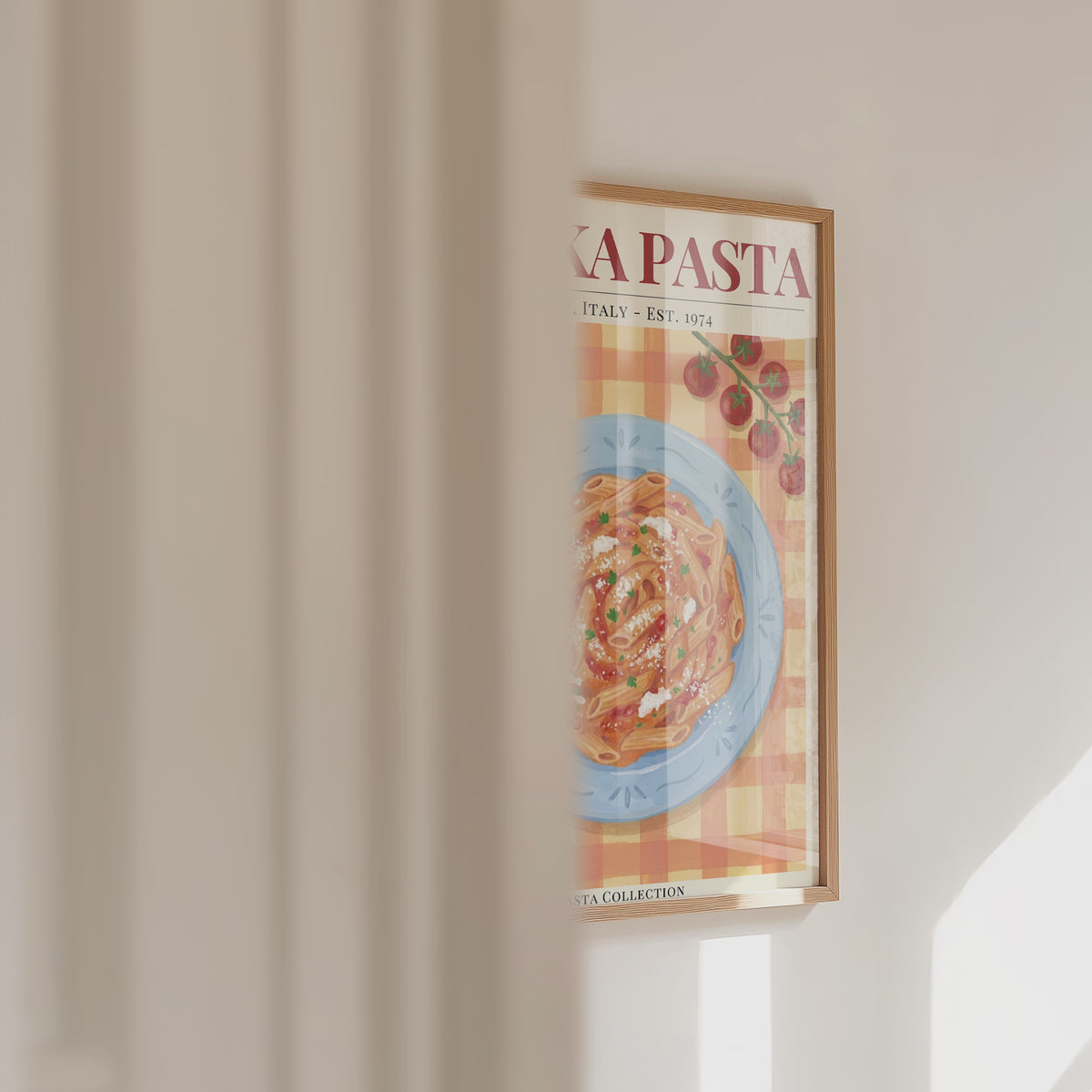 Vodka Pasta Poster – väggvideo