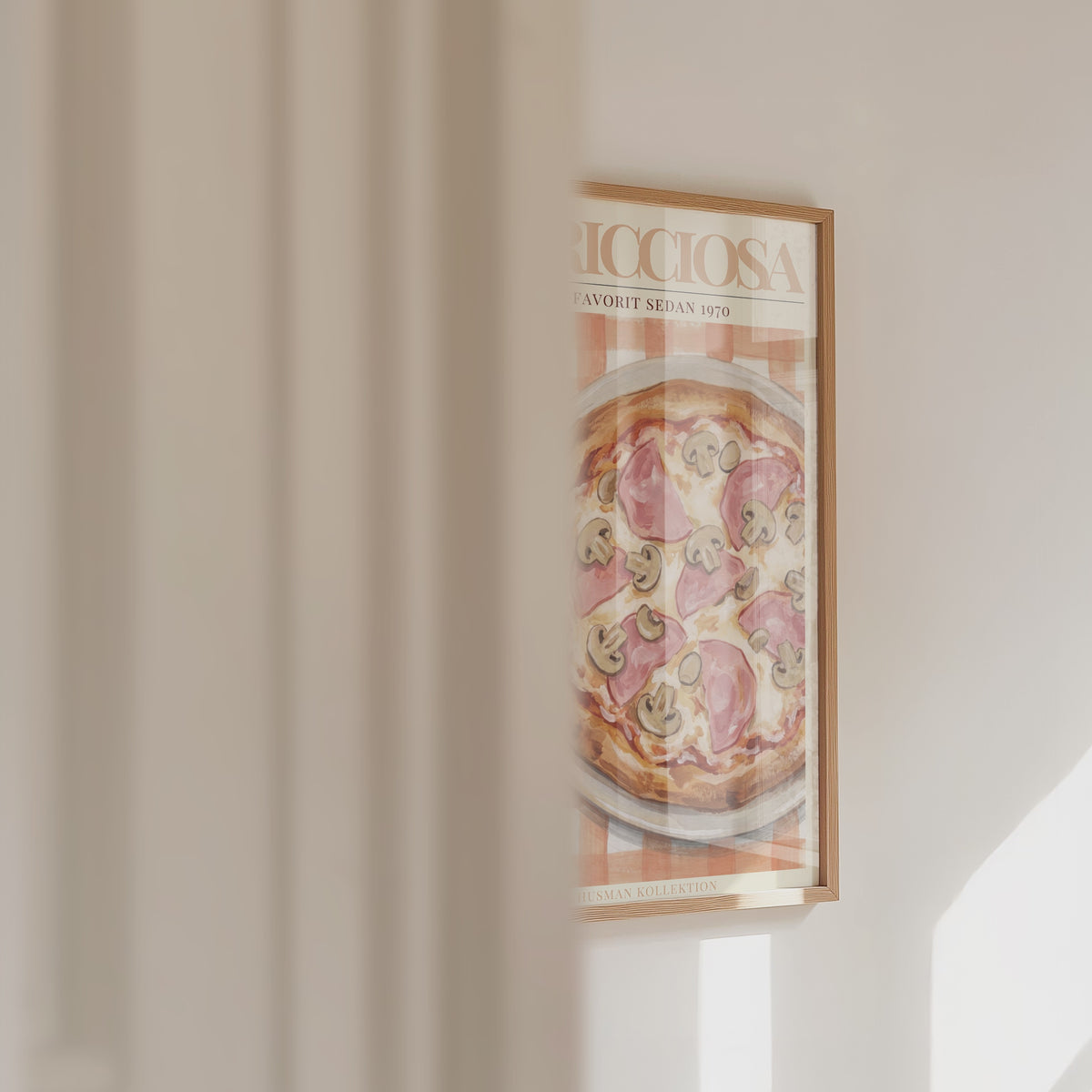 Capricciosa Pizza Poster – väggvideo
