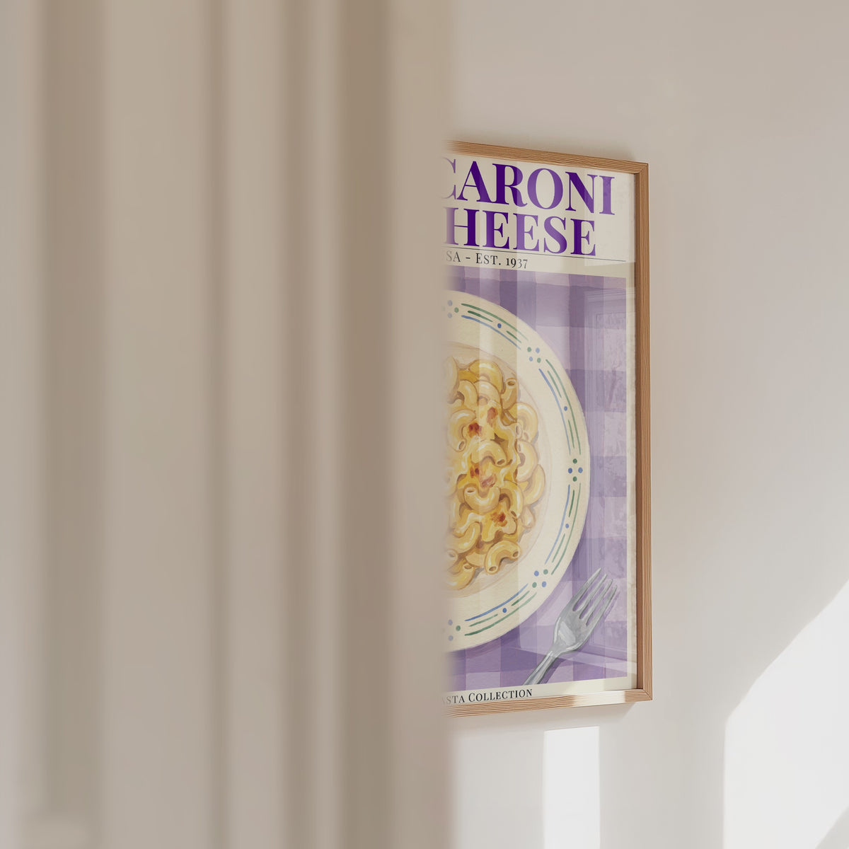 Macaroni & Cheese Poster – väggvideo
