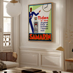 Samarin Vintage Apothecary poster i inrett hem – Bozetto affisch i hög kvalitet