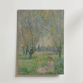 Claude Monet Seated Woman Poster – utan passepartout