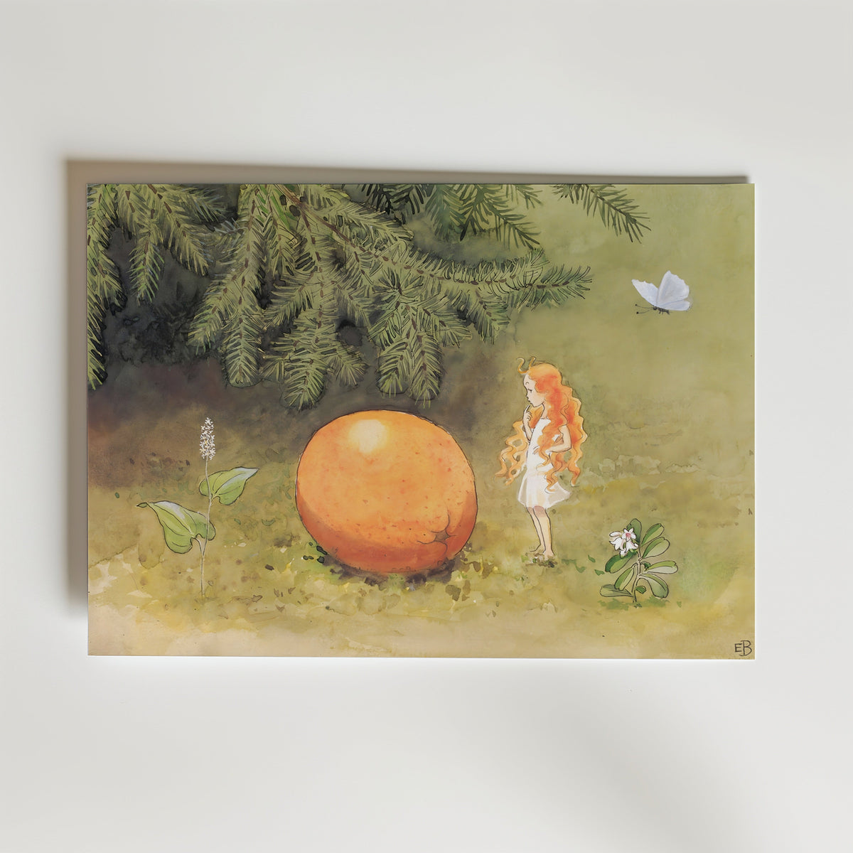 Elsa Beskow Solägget Poster – utan passepartout