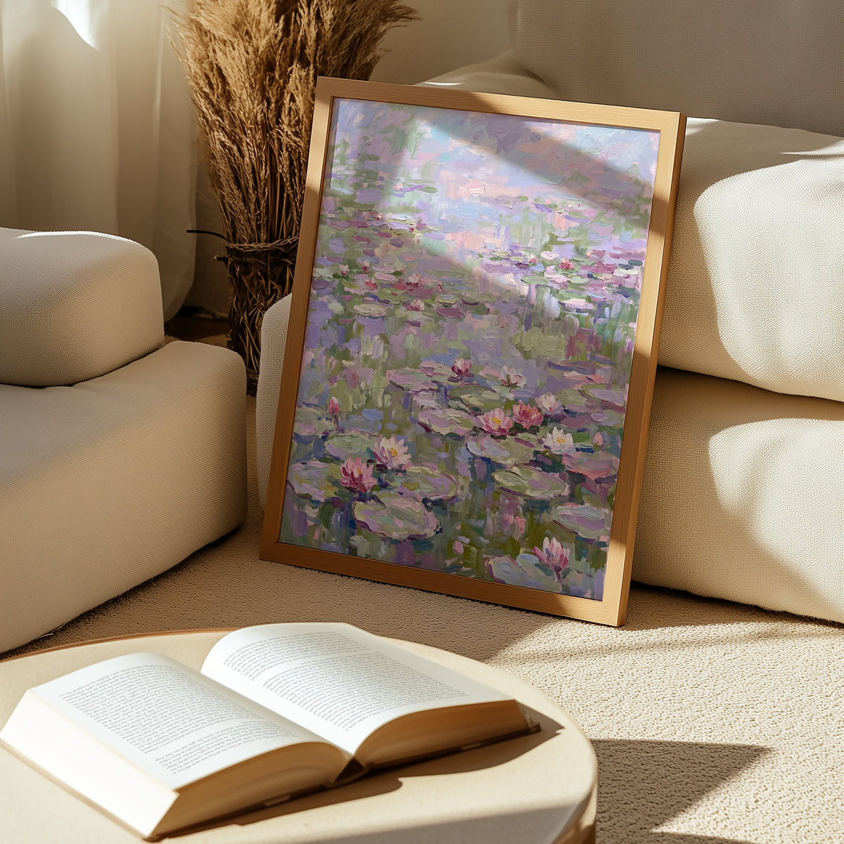 Waterlily Pond Poster – i rum 4