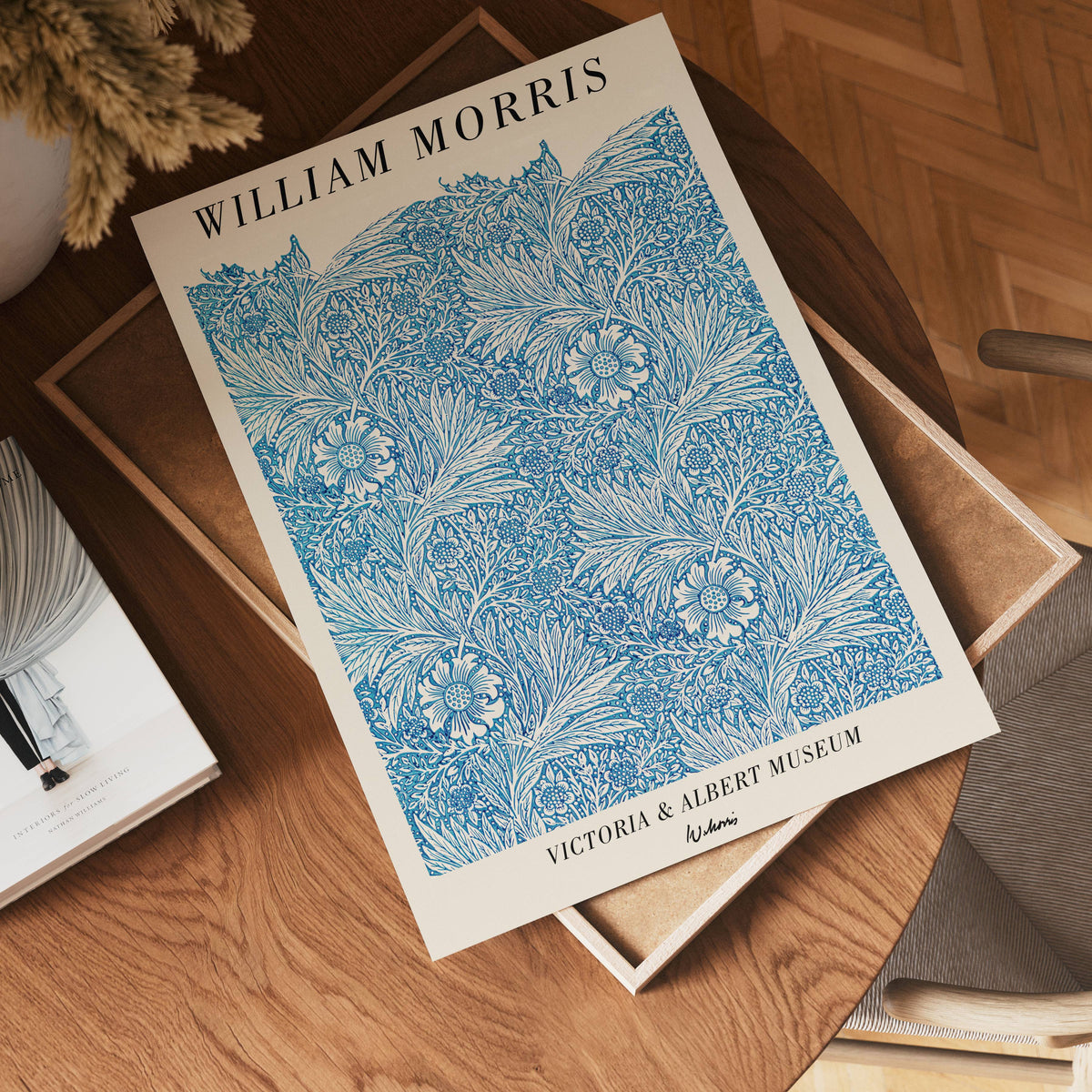 William Morris Victoria & – affisch med stilfullt motiv från Bozetto i hög kvalitet
