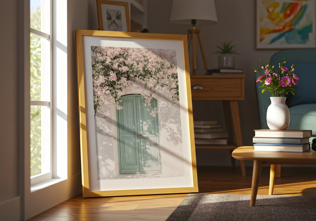 Blossom & Mint poster visad rakt fram – Bozetto affisch i hög tryckkvalitet i hög tryckkvalitet