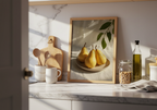 Elegant Pear – affisch med snyggt motiv, köp enkelt hos Bozetto i flera storlekar